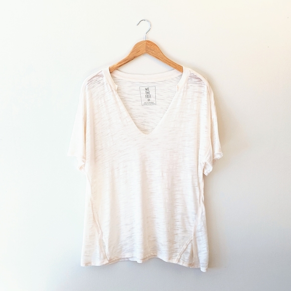 Free People Tops - Free People V-Neck Boyfriend Tee
